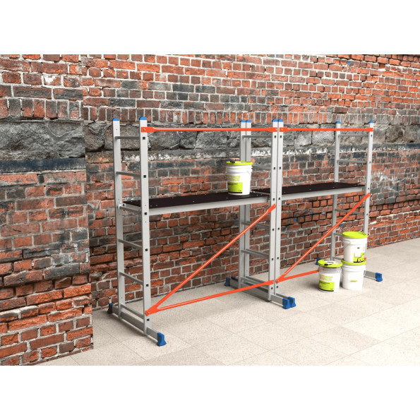 Поміст будівельний 7х7 (1.3 м), алюмінієвий, універсальний -
                                                        Фото 8